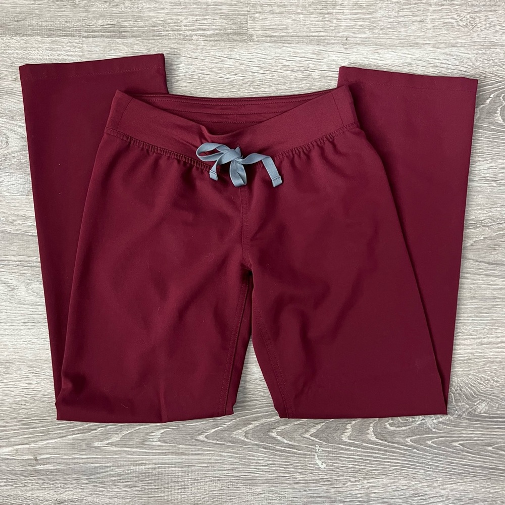 FIGS Burgundy Bottoms